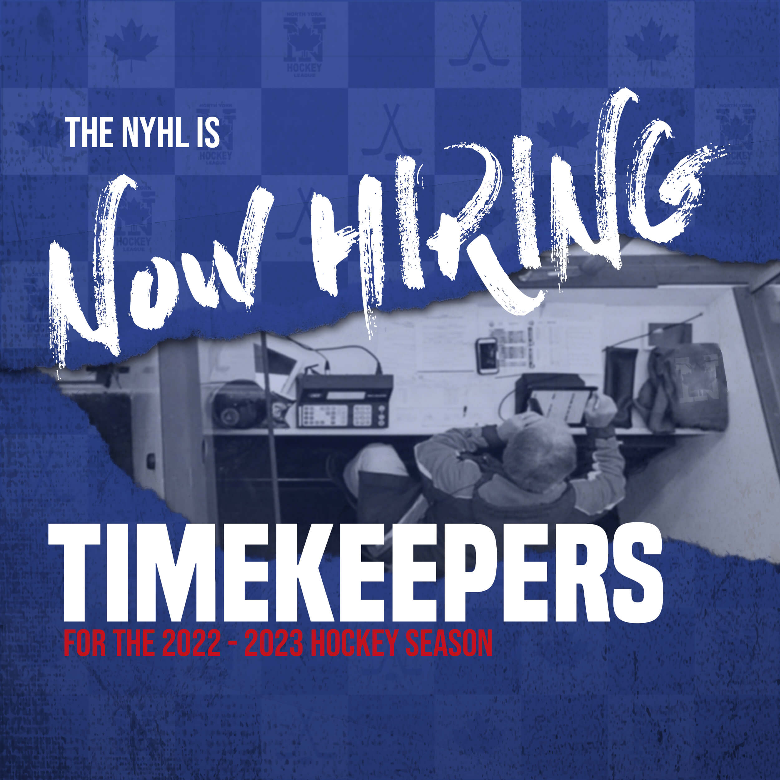 Now Hiring TimeKeepers w