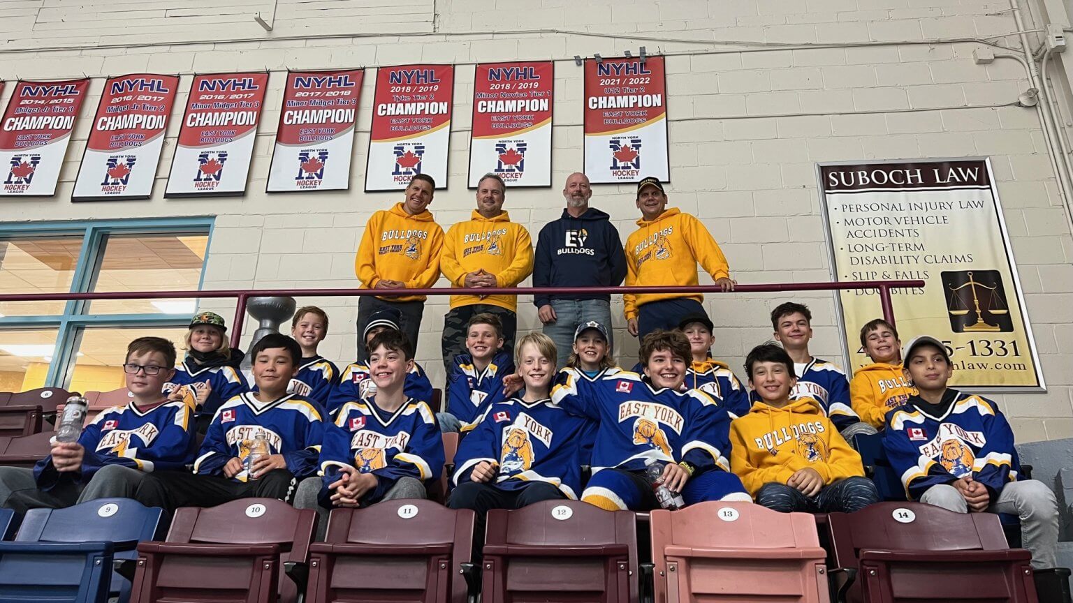 North York Hockey League Banner Reveal in East York