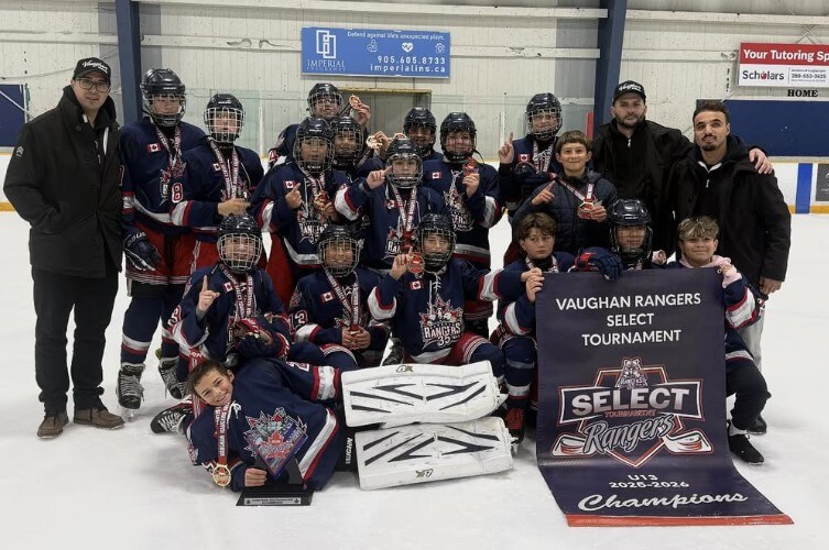 U13 Vaughan - Vaughan Select Tournament Champions