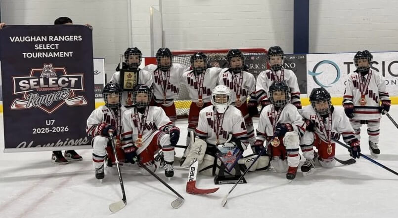 U7 Vaughan Red - Vaughan Select Tournament Champions