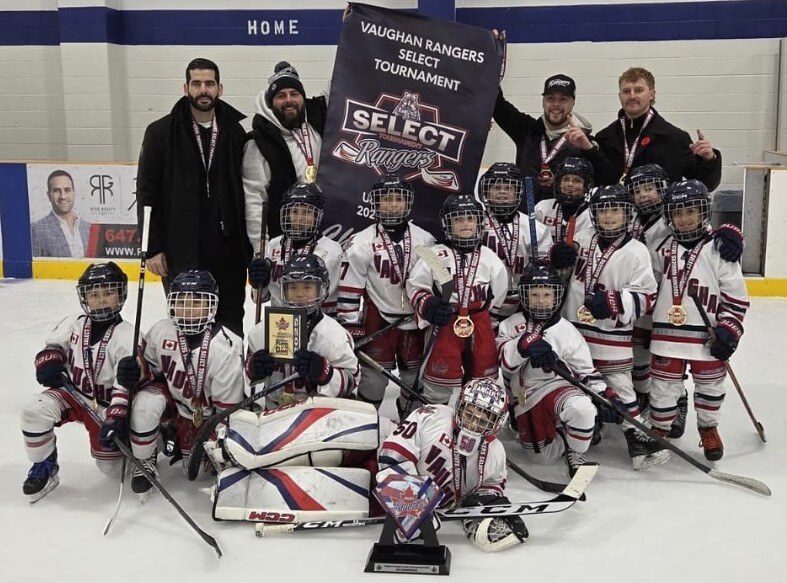 U8 Vaughan Blue - Vaughan Select Tournament Champions